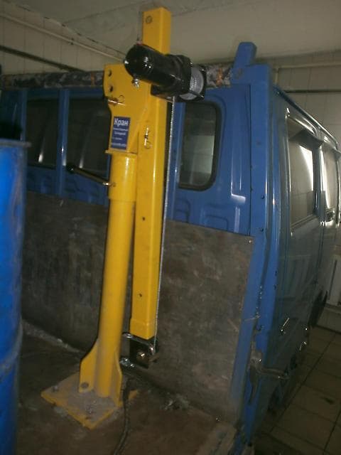 HP1000 800kg Electric Crane mounted on Truck